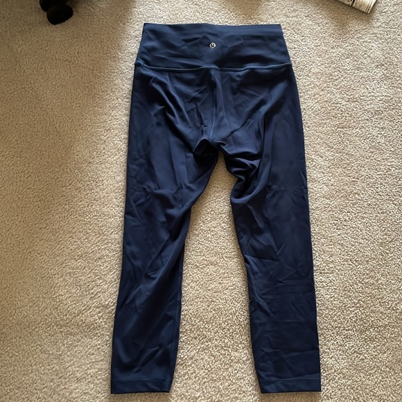 Lululemon wunder train high rise cropped leggings - Picture 4 of 5